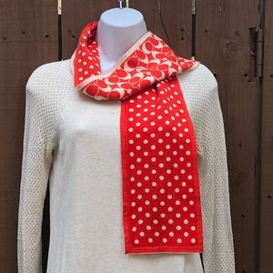 COACH Polka Dot Scarf